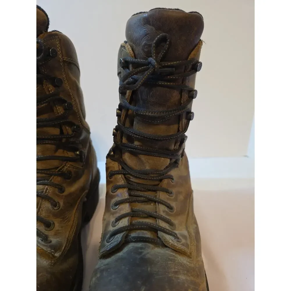 Georgia Boot Mens 10.5 Wide Brown 8